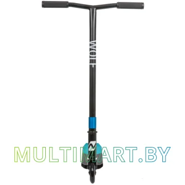 Самокат Novatrack Wolf EL Alloy 100A.WOLF.BBL20 (синий/черный, 2020) картинка 2